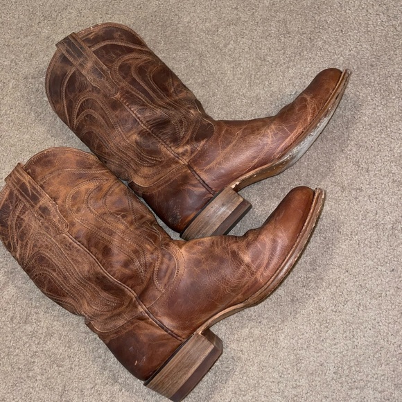 Tecovas Cartwright Scotch Goat Men’s 10-1/2 D width. - Picture 2 of 10